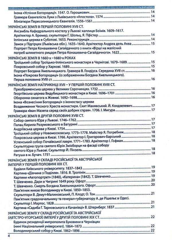 History Of Ukraine. Monuments Of Architecture And Fine Art, Mandatory For Recognition, Personality. + Tests / Історія України. Пам’ятки архітектури та образотворчого мистецтва, обов’язкові для розпізнавання, персоналії. + Тести Alexander Gysem / Олександр Гісем 9786175393130-3