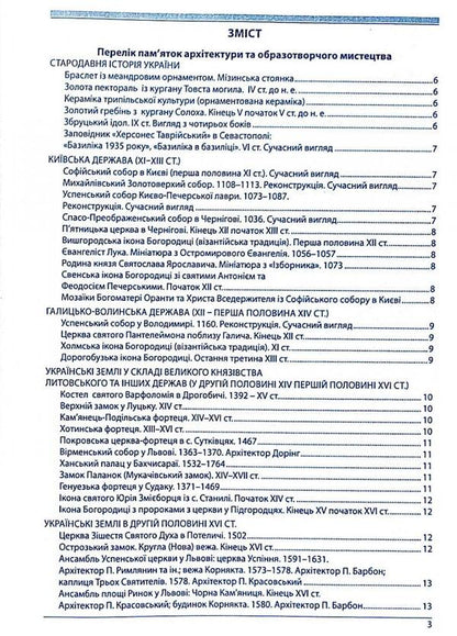 History Of Ukraine. Monuments Of Architecture And Fine Art, Mandatory For Recognition, Personality. + Tests / Історія України. Пам’ятки архітектури та образотворчого мистецтва, обов’язкові для розпізнавання, персоналії. + Тести Alexander Gysem / Олександр Гісем 9786175393130-2