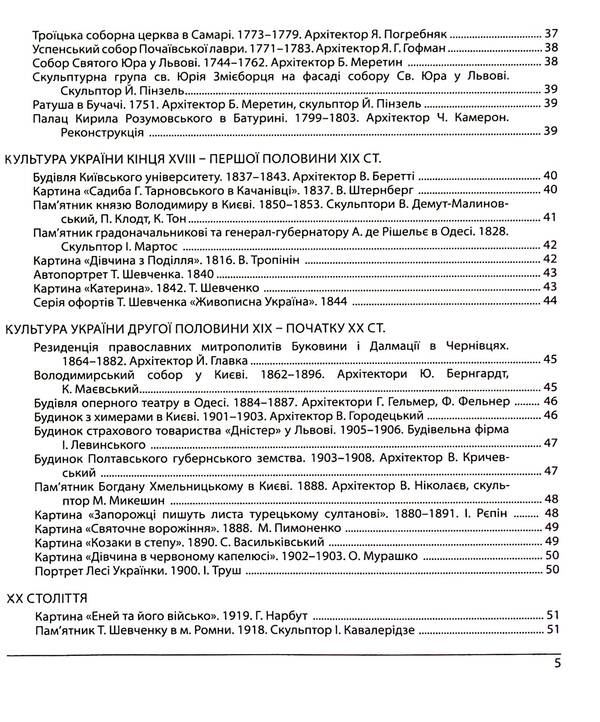 History Of Ukraine. Monuments Of Architecture And Fine Arts, Personalities, Main Dates And Events. Test Tasks In The Format Of ZNO 2025 / Історія України. Пам`ятки архітектури та образотворчого мистецтва, персоналії, основні дати і події. Тестові завдання у форматі ЗНО 2025 Tatiana Zemerova / Тетяна Земерова 9789660738928-6