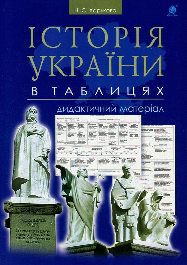 History Of Ukraine In Tables Didactic Material - сторя Украни в таблицях Дидактичний матерал Nadezhda Kharkov - Надя Харкова 2005000008085-1