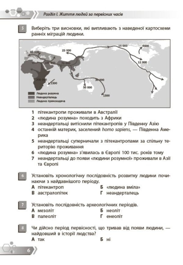 History Of Ukraine World History 6Th Grade Collection Of Tasks For Diagnostic Work - сторя Украни Всесвтня сторя 6 клас Збрник завдань для дагностичних робт Alexander Mokroguz - Олександр Мокрогуз 9786178775216-5