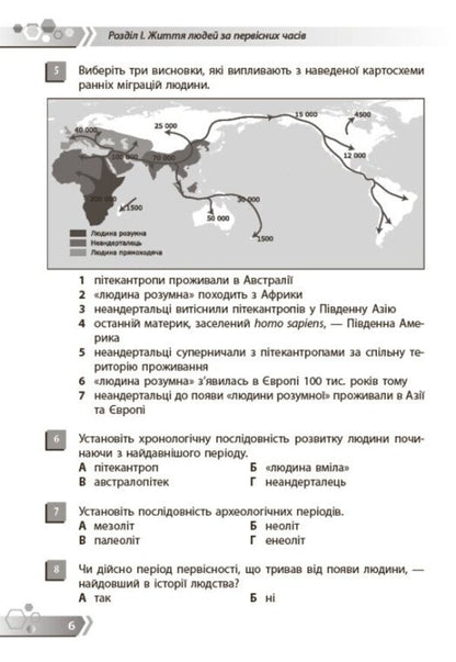 History Of Ukraine World History 6Th Grade Collection Of Tasks For Diagnostic Work - сторя Украни Всесвтня сторя 6 клас Збрник завдань для дагностичних робт Alexander Mokroguz - Олександр Мокрогуз 9786178775216-5