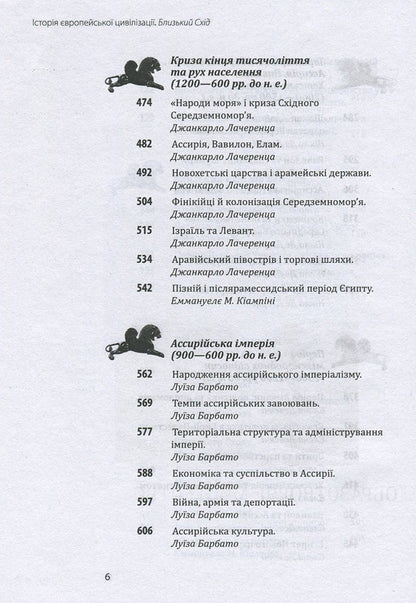 History of European civilization.Middle East / Історія європейської цивілізації. Близький Схід  978-966-03-7586-4-6