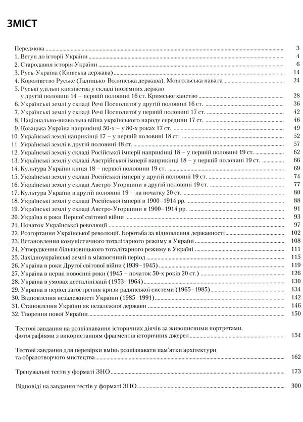 History of Ukraine.ZNOIntensive training course / Історія України. ЗНО. Інтенсив-курс підготовки Виталий Власов, Александр Панарин 9789669453105-3