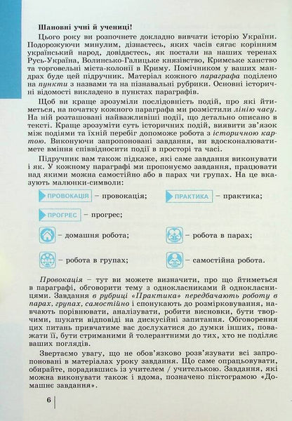 History of Ukraine. 7th grade / Історія України. 7 клас Александр Панарин, Антонина Макаревич, Александр Охрименко, Юлия Топольницкая 9789669454362-6
