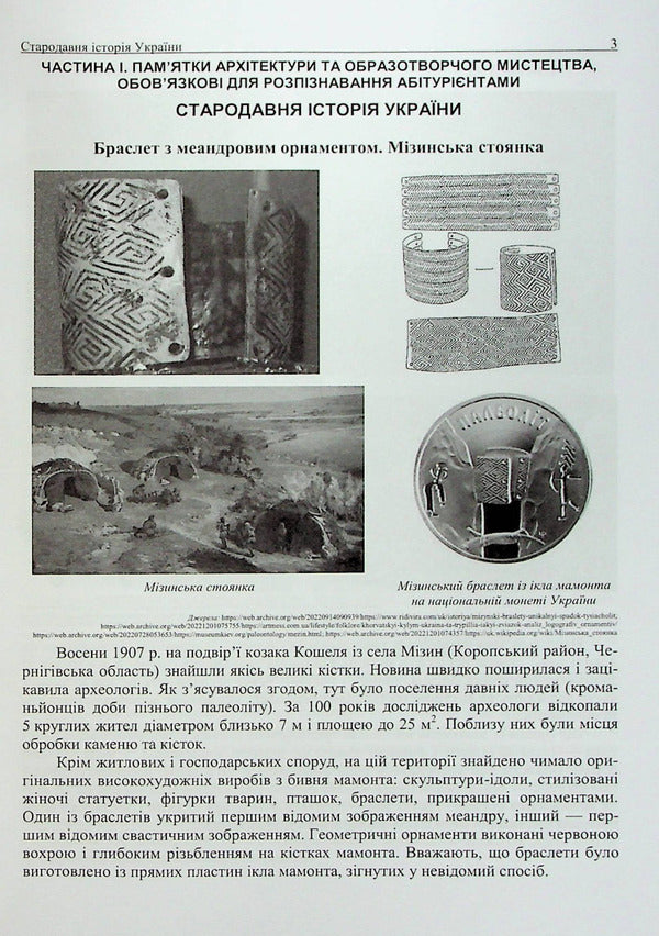 History of Ukraine. Monuments of architecture and fine arts / Історія України. Пам’ятки архітектури та образотворчого мистецтва Маргарита Бильчук, Оксана Давыдова, Георгий Давыдов 9789660741263-6