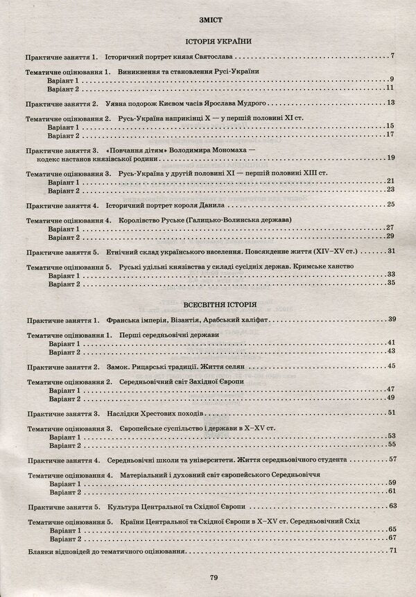 History of Ukraine. World History. 7th grade / Історія України. Всесвітня історія. 7 клас Светлана Конищева 978-966-925-248-7-3