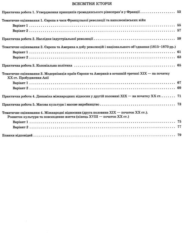 History of Ukraine. World History. Grade 9. Workbook for current and thematic assessment / Історія України. Всесвітня історія. 9 клас. Зошит для поточного та тематичного оцінювання Светлана Конищева, Владислав Карнацевич 978-617-7207-84-8-4