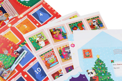 Holiday calendar. Magic mail of St. Nicholas / Святковий календар. Чарівна пошта Святого Миколая Алена Пуляева 978-617-7670-70-3-5