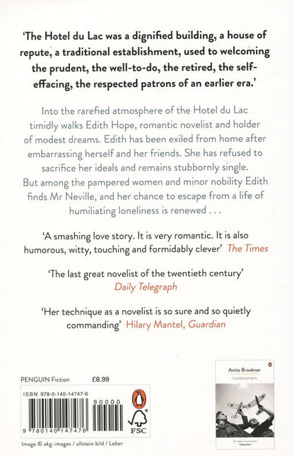 Hotel du Lac / Hotel du Lac Анита Брукнер 9780140147476-2