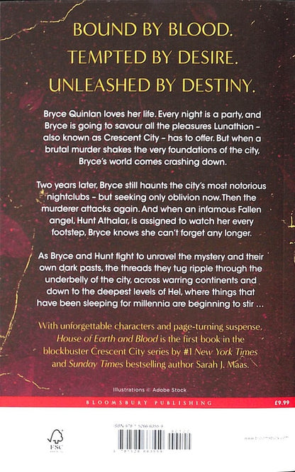 House of Earth and Blood / House of Earth and Blood Сара Маас 978-1-5266-6355-9-2