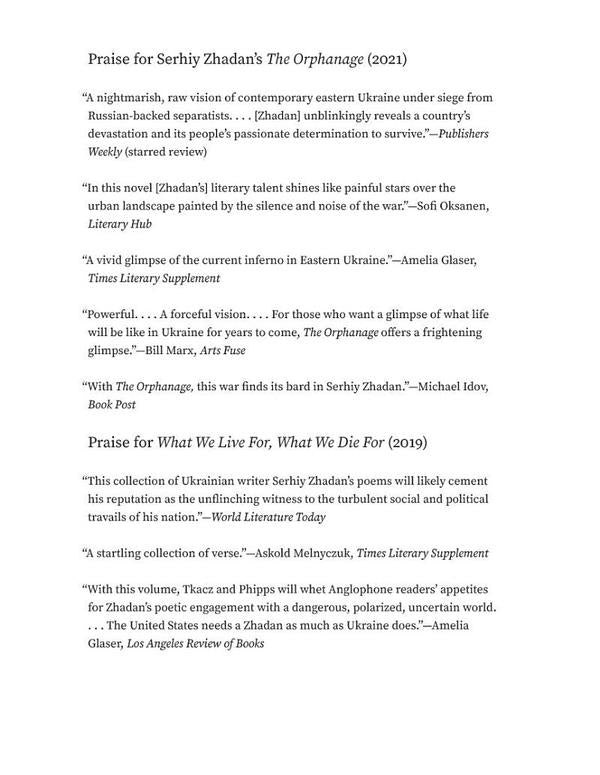 How Fire Descends. New And Selected Poems Sergey Zhadan / Сергей Жадан 9780300272468-2