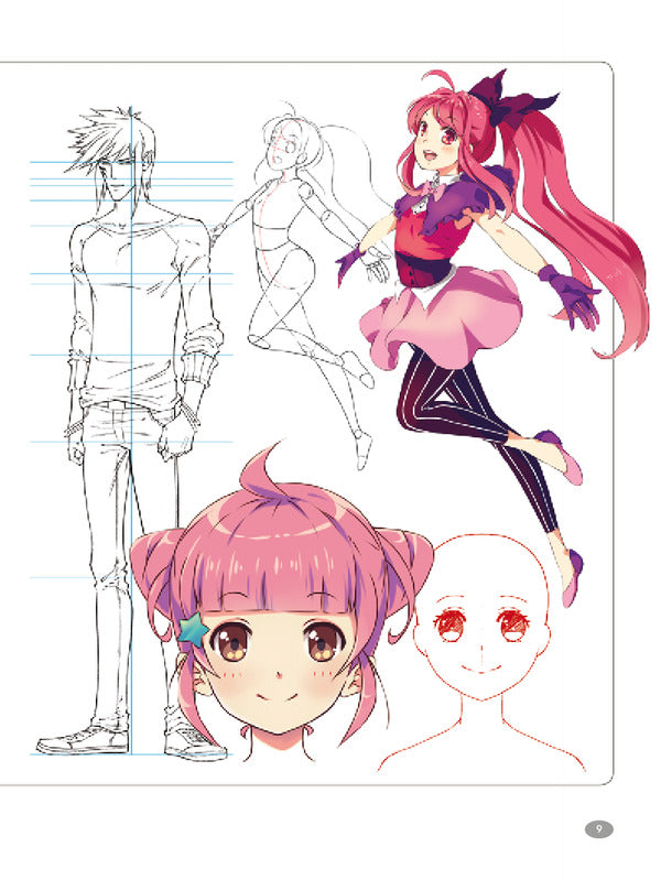 How To Draw Anime. Learning To Draw Original Characters By Simple Templates / Як малювати аніме. Вчимося малювати оригінальних персонажів за простими шаблонами Cristofer Hart / Крістофер Харт 9786175480403-6