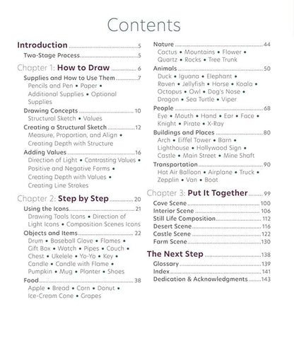 How To Draw Step By Step: A Visual Guide To Realistic Drawing Mark Willenbrink / Марк Уилленбринк 9781684620753-2
