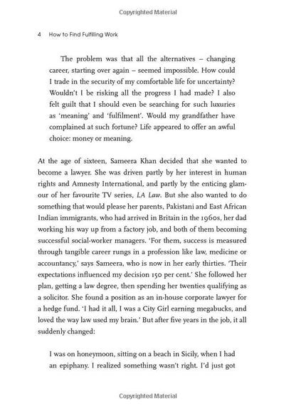 How to Find Fulfilling Work / How to Find Fulfilling Work Роман Кржнарик 9781447202288-6