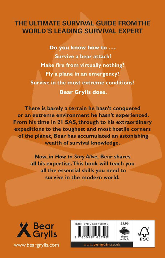How to Stay Alive / How to Stay Alive Беар Гриллс 9780552168793-2