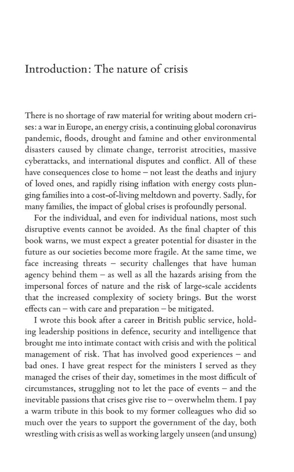 How to Survive a Crisis / How to Survive a Crisis Дэвид Оманд 9780241561331-3