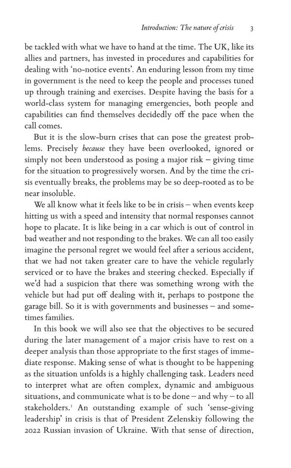 How to Survive a Crisis / How to Survive a Crisis Дэвид Оманд 9780241561331-5