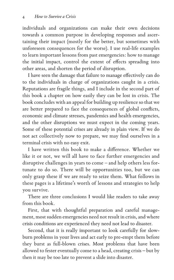 How to Survive a Crisis / How to Survive a Crisis Дэвид Оманд 9780241561331-6