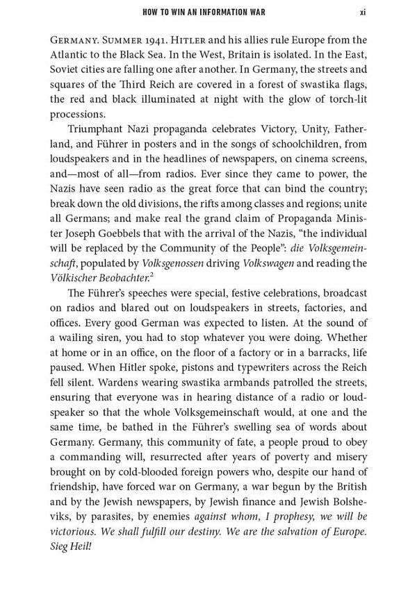 How to Win An Information War: The Propagandist Whitwitted Hitler / How to Win an Information War: The Propagandist Who Outwitted Hitler Питер Померанцев 9780571366361-5
