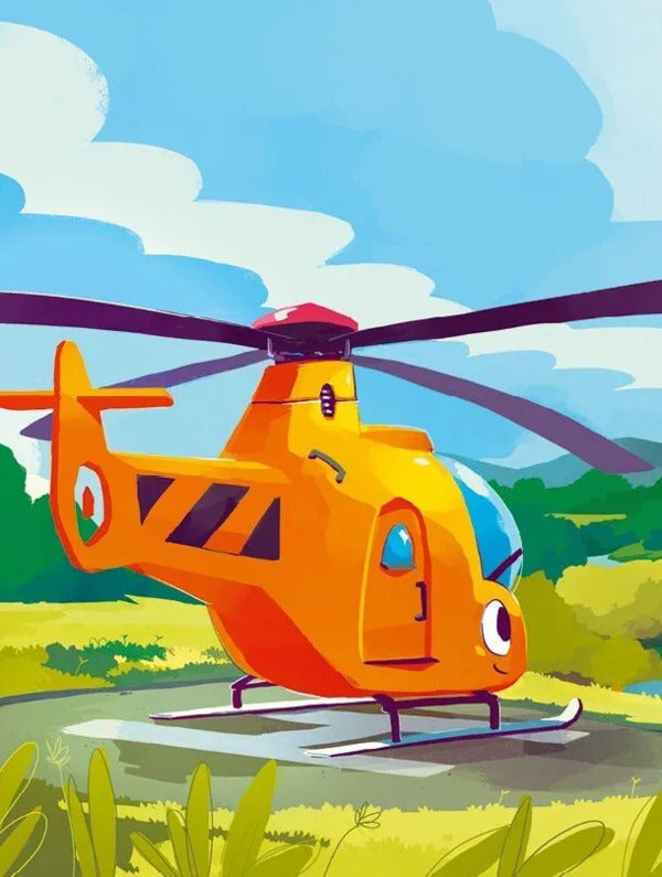 Hugo's Helicopter. A Small Motor Is A Big Heart / Гелікоптер Гуґо. Маленький моторчик — велике серце Michael Engler / Майкл Енглер 9786171709119-5