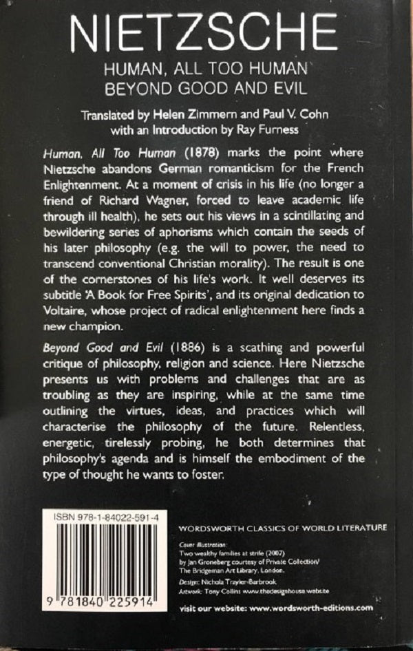 Human, All Too Human & Beyond Good And Evil Friedrich Nietzsche / Фридрих Ницше 9781840225914-2