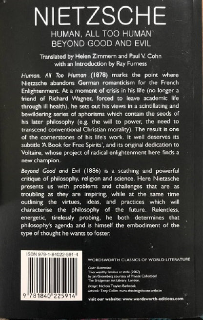 Human, All Too Human & Beyond Good And Evil Friedrich Nietzsche / Фридрих Ницше 9781840225914-2
