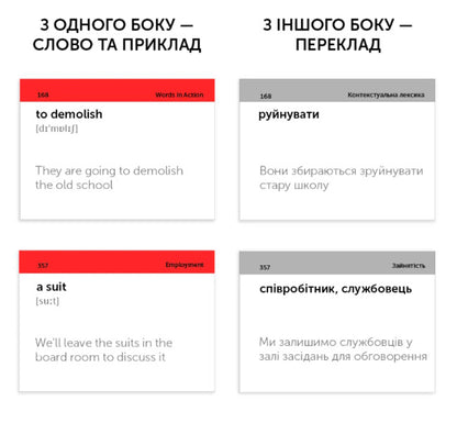 IELTS. Cards for learning English words. 500 cards / IELTS. Картки для вивчення англійських слів. 500 карток  978-617-7702-21-3-3