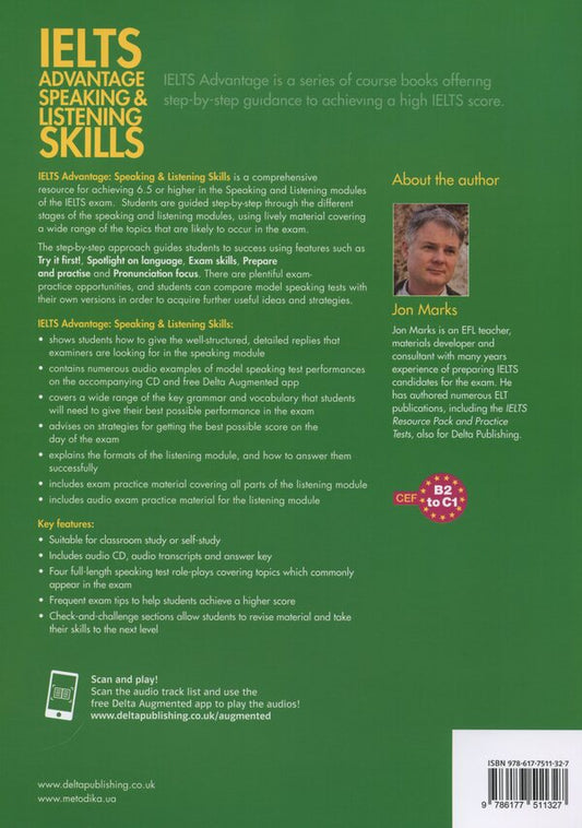 IELTS Advantage. Speaking and Listening Skills / IELTS Advantage. Speaking and Listening Skills Джон Маркс 978-617-7511-32-7-2