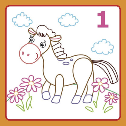 IQ Coloring. The First Digits / IQ розмальовка. Перші цифри / Author not specified 9786177693191-6