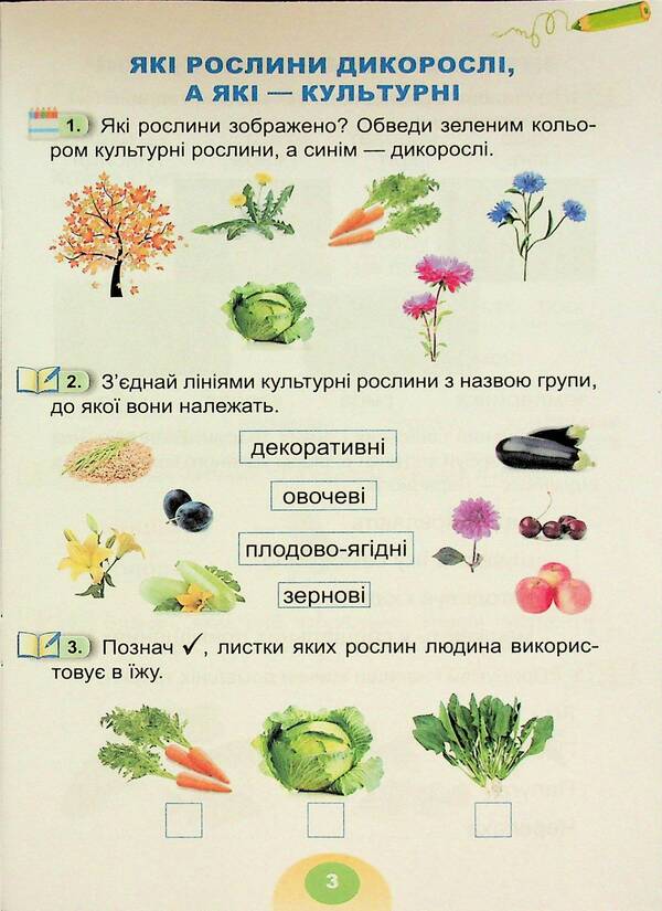I Explore The World. 1St Class. Workbook. Part 2 / Я досліджую світ. 1 клас. Зошит-практикум. Частина 2 Tatiana Hilberg, Svetlana Tarnavskaya / Тетяна Гільберг, Світлана Тарнавська 9786178370541-5