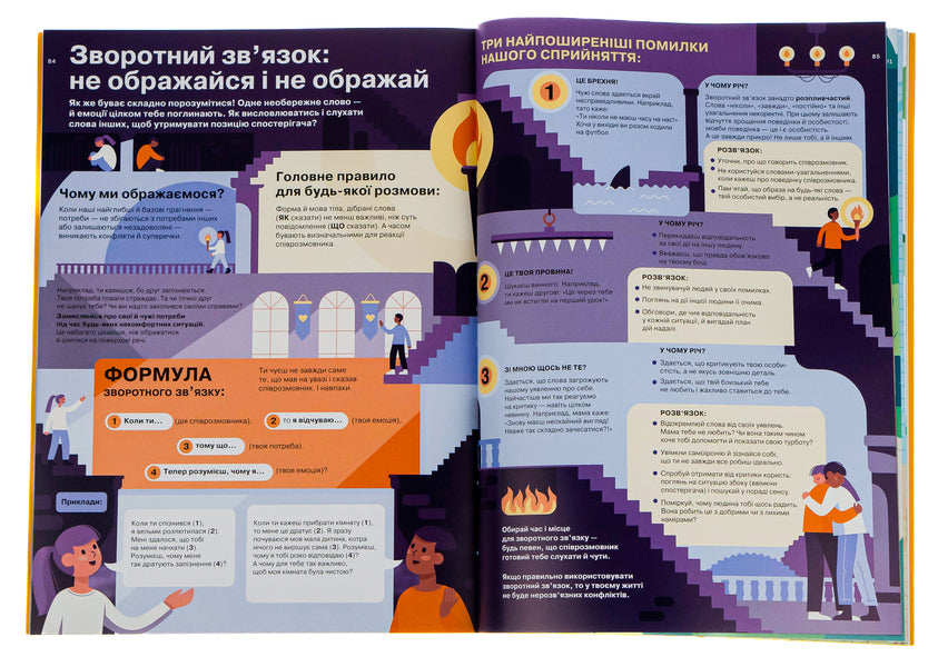 I Feel ... What? An Emotional Intelligence Book In Infographic / Я відчуваю... Що? Книжка-гід з емоційного інтелекту в інфографіці / Author not specified 9786177966899-6
