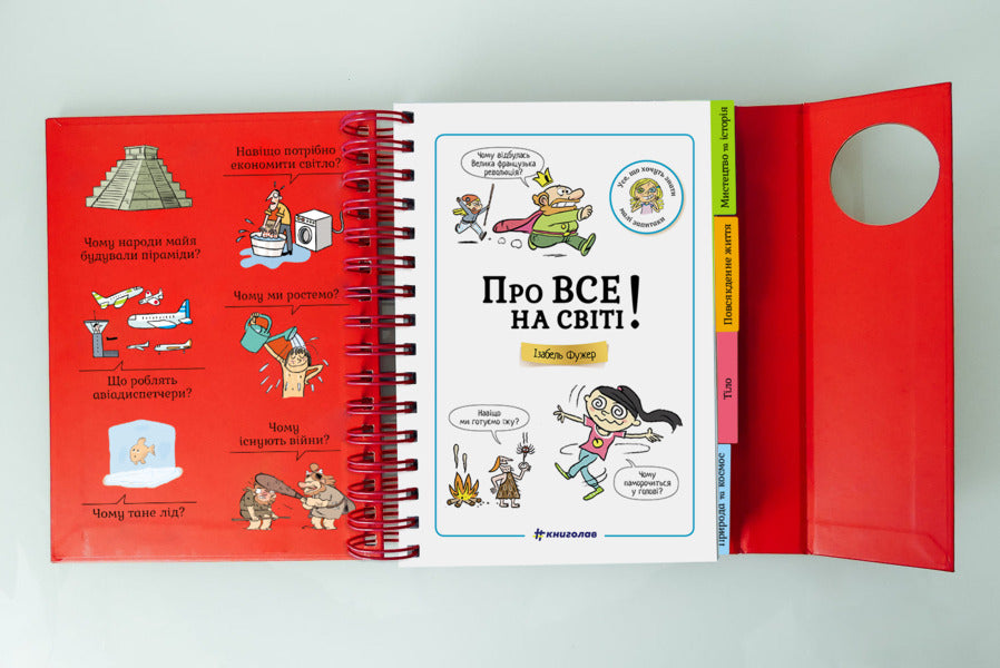 I Want To Know! About Everything In The World / Хочу знати! Про все на світі Isabel Fougere / Ізабель Візер 9786177820252-3