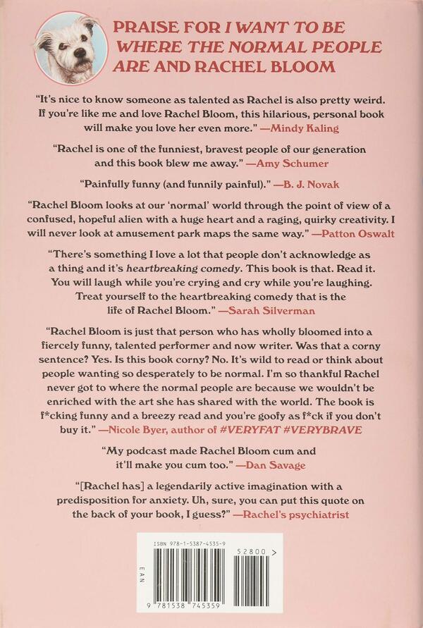 I Want to Be Where the Normal People Are / I Want to Be Where the Normal People Are Рейчел Блум 9781529354638-2