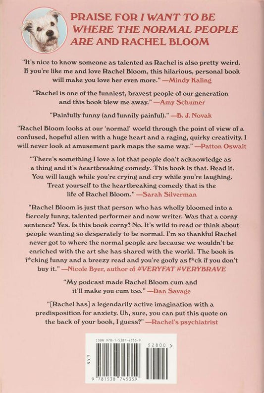 I Want to Be Where the Normal People Are / I Want to Be Where the Normal People Are Рейчел Блум 9781529354638-2