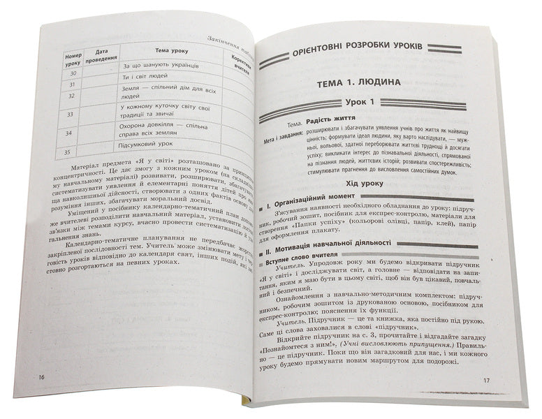 I am in the world. 4th grade Methodical guide for the teacher. To the textbook N. M. Bibik / Я у світі. 4 клас. Методичний посібник для вчителя. До підручника Н. М. Бібік Надежда Бибик, Галина Бондарчук 978-617-00-2429-9-4