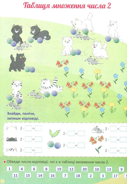 I am studying the multiplication table / Я вивчаю таблицю множення Галина Иванова 978-617-00-3273-7-4