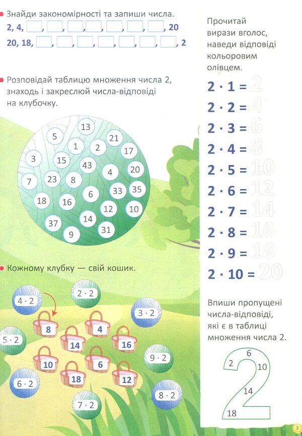 I am studying the multiplication table / Я вивчаю таблицю множення Галина Иванова 978-617-00-3273-7-5