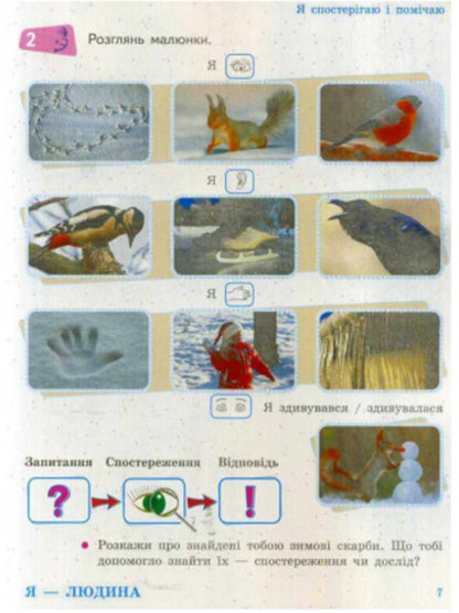 I explore the world. 1st class. Textbook. In 2 parts. Part 2 / Я досліджую світ. 1 клас. Підручник. У 2-х частинах. Частина 2 Ольга Таглина, Галина Иванова 9786170945358-6