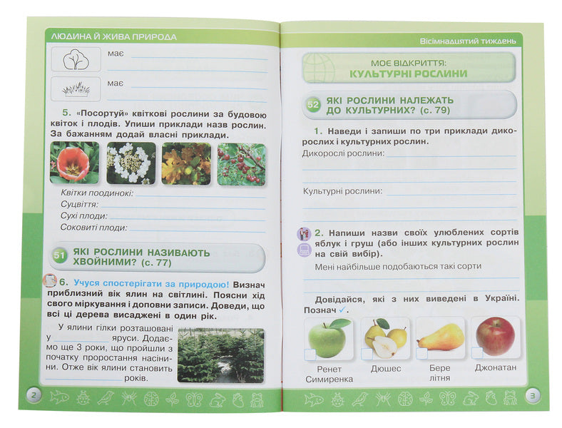 I explore the world. 3rd grade A workbook. In 2 parts. Part 2 / Я досліджую світ. 3 клас. Робочий зошит. У 2 частинах. Частина 2 Ирина Грущинская, Зоя Хитрая 978-966-991-032-5-3