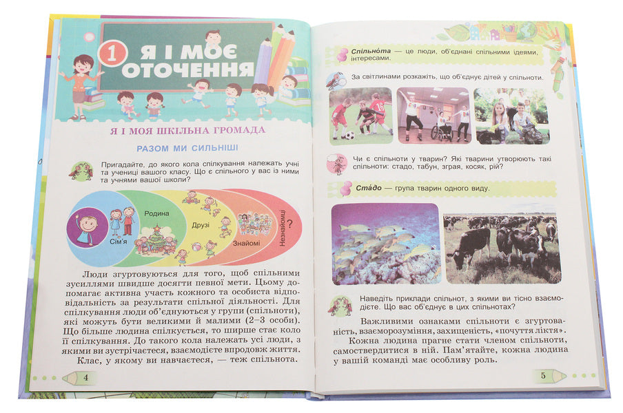I explore the world. 3rd grade In 2 parts. Part 1 / Я досліджую світ. 3 клас. У 2-х частинах. Частина 1 Татьяна Гильберг, Светлана Тарнавская, Нина Павич, Лариса Грубиян 978-966-11-1082-2-4