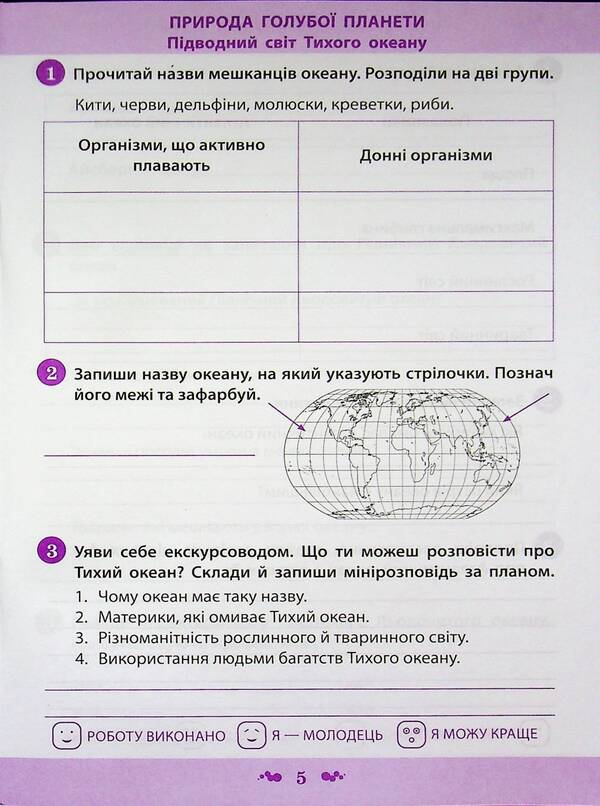 I explore the world. 4th grade Workbook in 2 parts. Part 2 / Я досліджую світ. 4 клас. Робочий зошит у 2-х частинах. Частина 2 Нина Косовцева 9789669254214-5