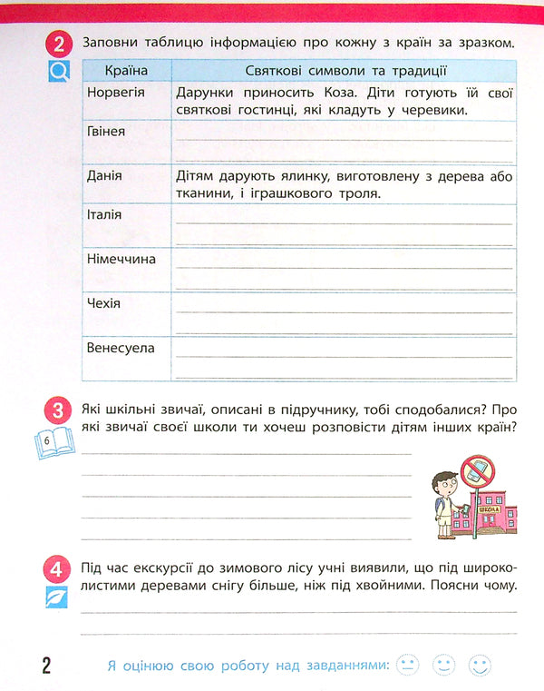I explore the world. 4th grade Workbook in 2 parts. Part 2 / Я досліджую світ. 4 клас. Робочий зошит у 2 частинах. Частина 2 Надежда Бибик, Галина Бондарчук, Татьяна Павлова 9786170974129-4
