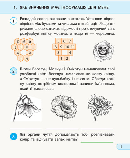 I explore the world. Computer Science. 3rd grade Workbook for the integrated course based on the textbook 'I explore the world' ('Informatics. Design and technologies') N. Morse, O. Barny / Я досліджую світ. Інформатика. 3 клас. Робочий зошит до інтегрованого курсу за підручником «Я досліджую світ» («Інформатика. Дизайн та технології») Н. Морзе, О. Барни Наталья Морзе, Ольга Барна 978-617-09-6634-6-3