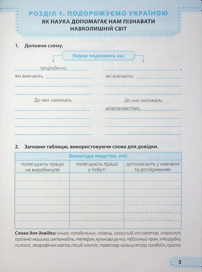 I explore the world. Grade 4. Workbook in 2 parts. Part 1 / Я досліджую світ. 4 клас. Робочий зошит у 2-х частинах. Частина 1 Ирина Жаркова, Лариса Мечник 9789660739192-5