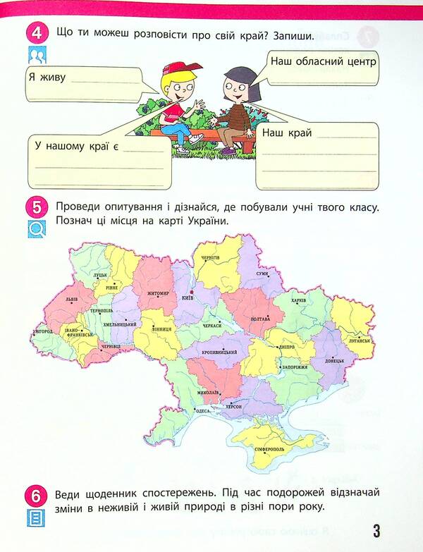 I explore the world. NUSH 4th grade. A workbook. In 2 parts. Part 1 of the textbook Bibyk N.M., Bondarchuk H.P. / Я досліджую світ. НУШ 4 клас. Робочий зошит. У 2-х частинах. Частина 1 до підручника Бібік Н.М., Бондарчук Г.П. Надежда Бибик, Галина Бондарчук, Татьяна Павлова 9786170974105-6