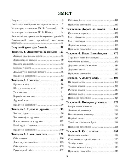 I explore the world. Teacher's guide. 1st class. Part 1 / Я досліджую світ. Посібник для вчителя. 1 клас. Частина 1 Елена Хомич, Владимир Пономаренко, Татьяна Воронцова 978-966-2663-61-7-2