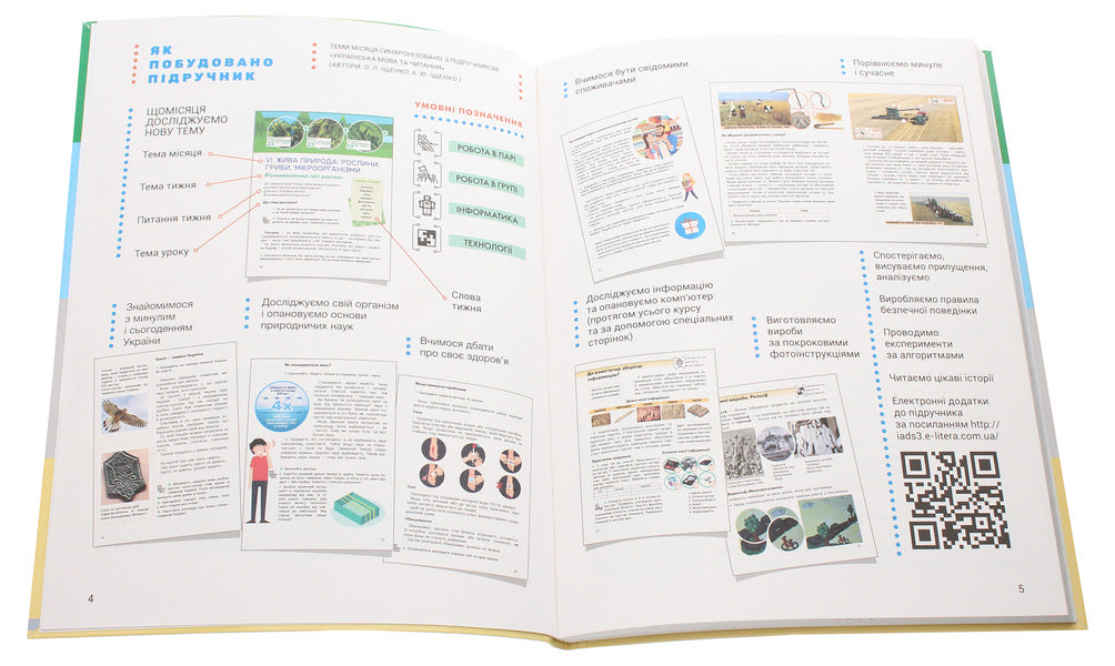 I explore the world. Textbook. 3rd grade In 2 parts. Part 1 / Я досліджую світ. Підручник. 3 клас. У 2 частинах. Частина 1 Оксана Клищ, Елена Ищенко, Людмила Романенко, Екатерина Романенко, Елена Ващенко, Лилия Козак 978-966-945-150-7-4