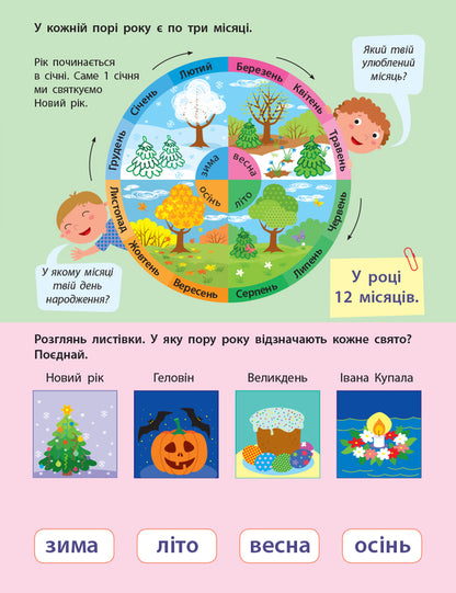 I know how to tell time / Вмію визначати час Алена Пуляева 9786170955432-4