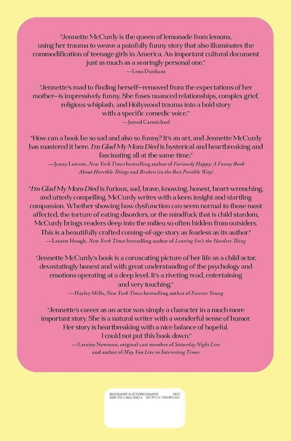 I'm Glad My Mom Died Jennette McCurdy / Дженнет Маккарди 9781982185824-3